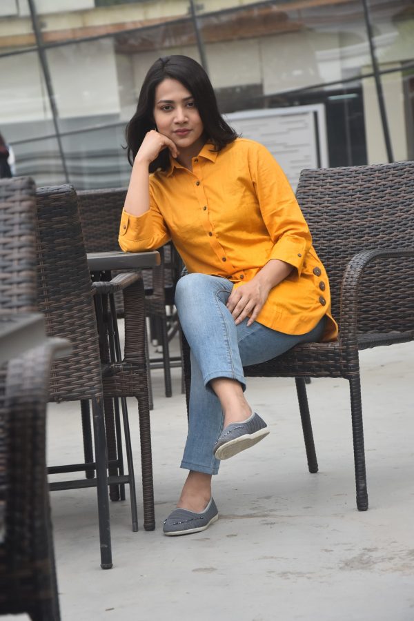 Mustard Yellow Long Shirt